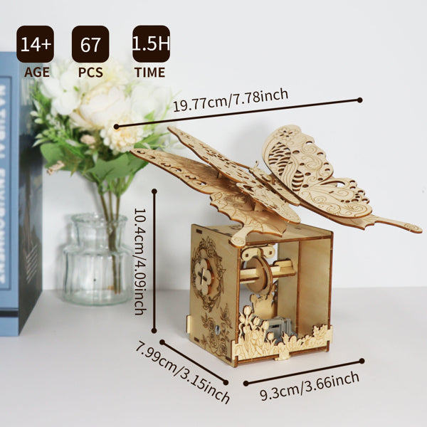 Cozymere Butterfly Music Box Kit
