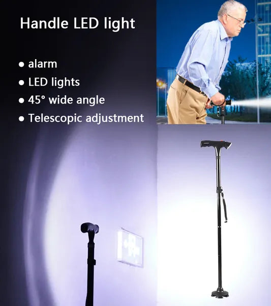 Cozymere Folding LED Cane