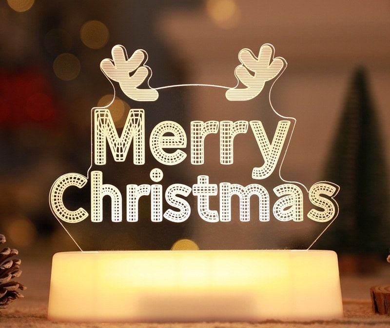 Cozymere 3D Christmas Glow Lamp