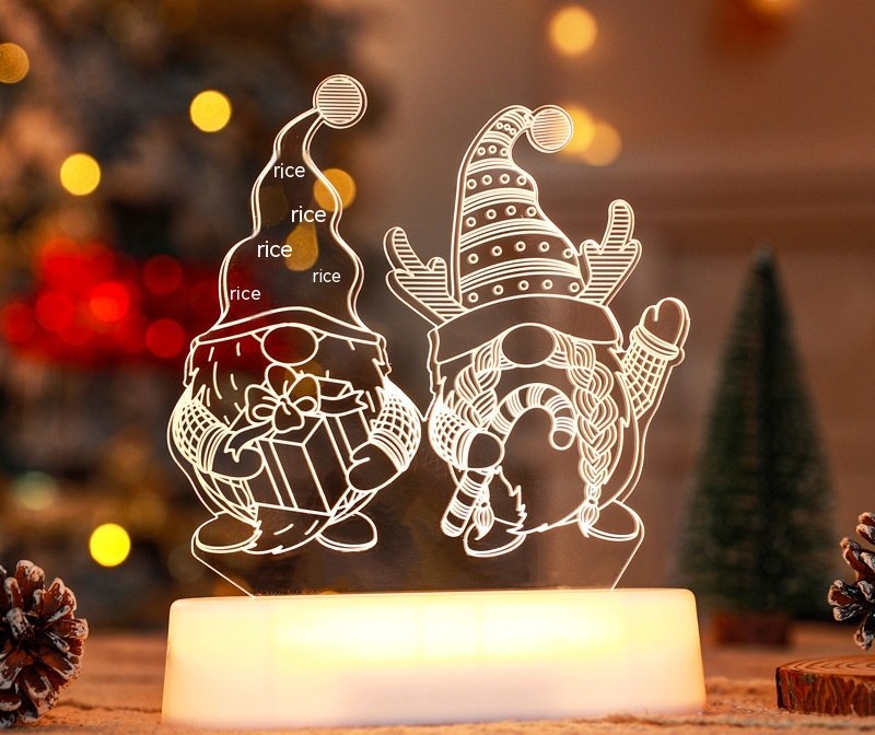 Cozymere 3D Christmas Glow Lamp