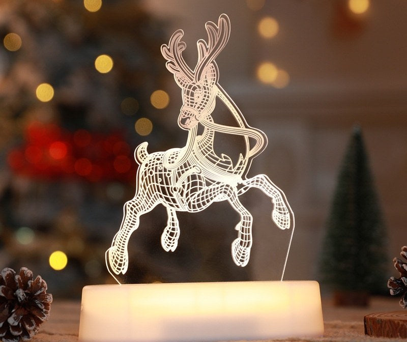 Cozymere 3D Christmas Glow Lamp