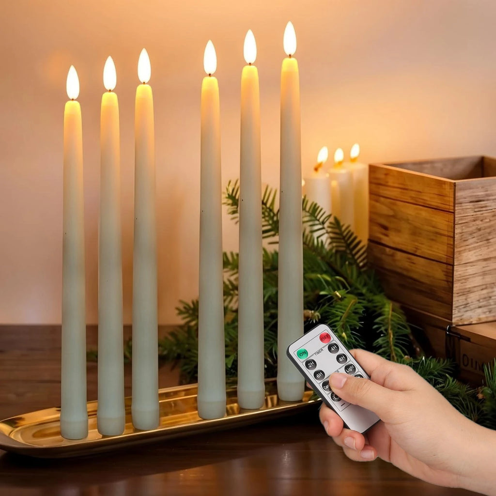 Cozymere Flameless Taper Candles