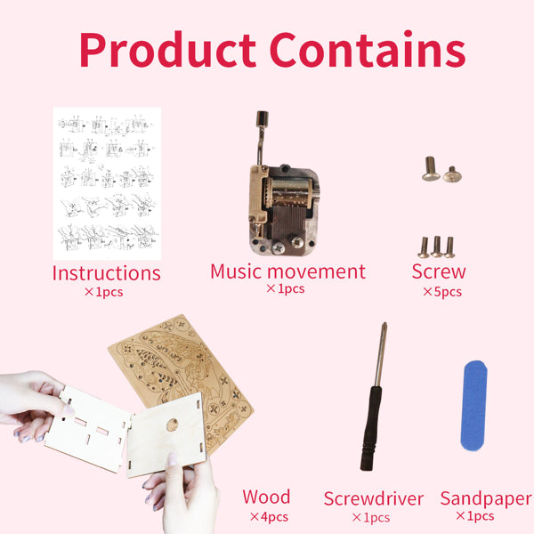 Cozymere Butterfly Music Box Kit
